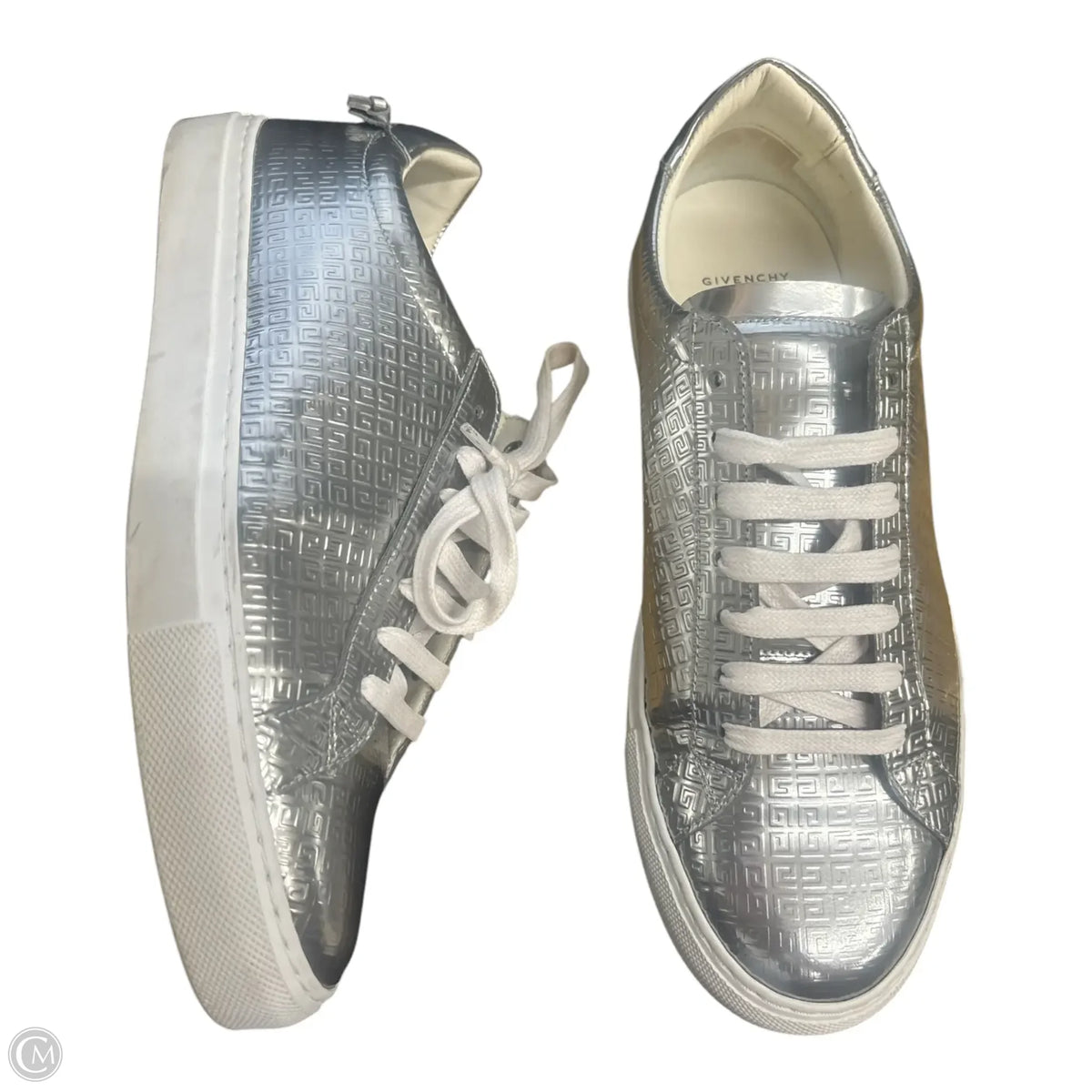 Givenchy 4G Metallic Sneakers, Size 39