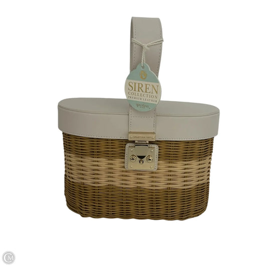 Spartina Wicker Top Handle Bag