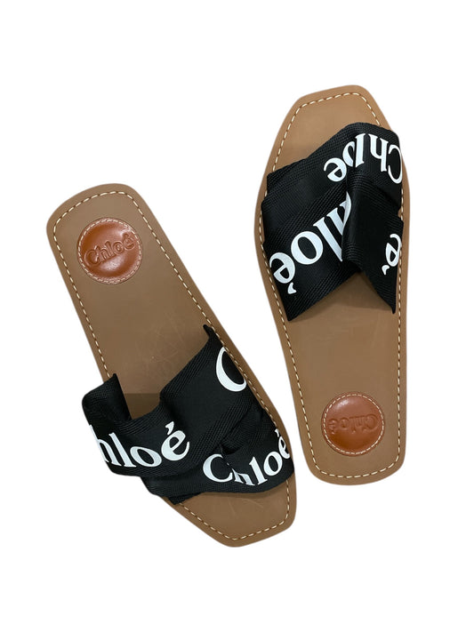 Sandals Luxury Designer By Chloe