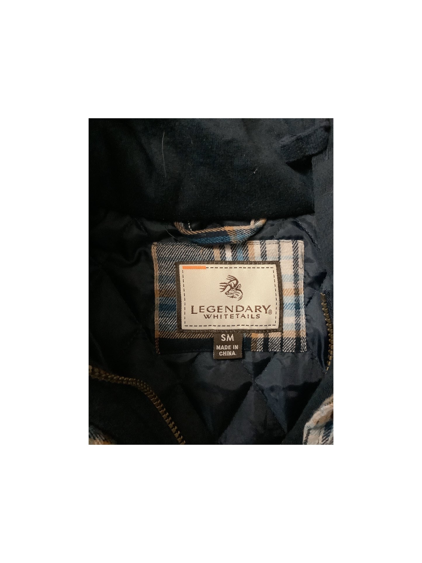 Jacket Utility By Clothes Mentor In Blue, Size: S