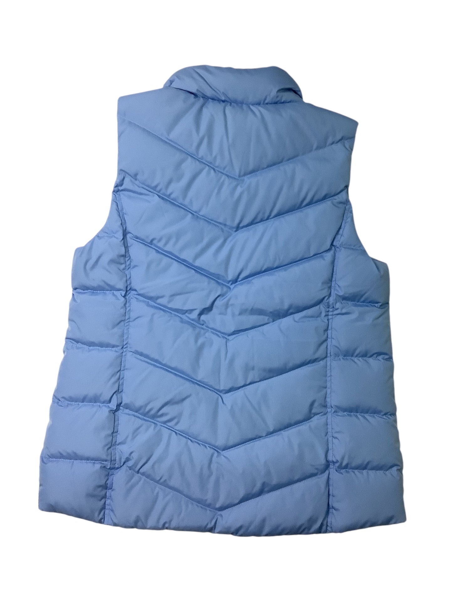 Vest Puffer & Quilted By Lands End In Blue, Size: S