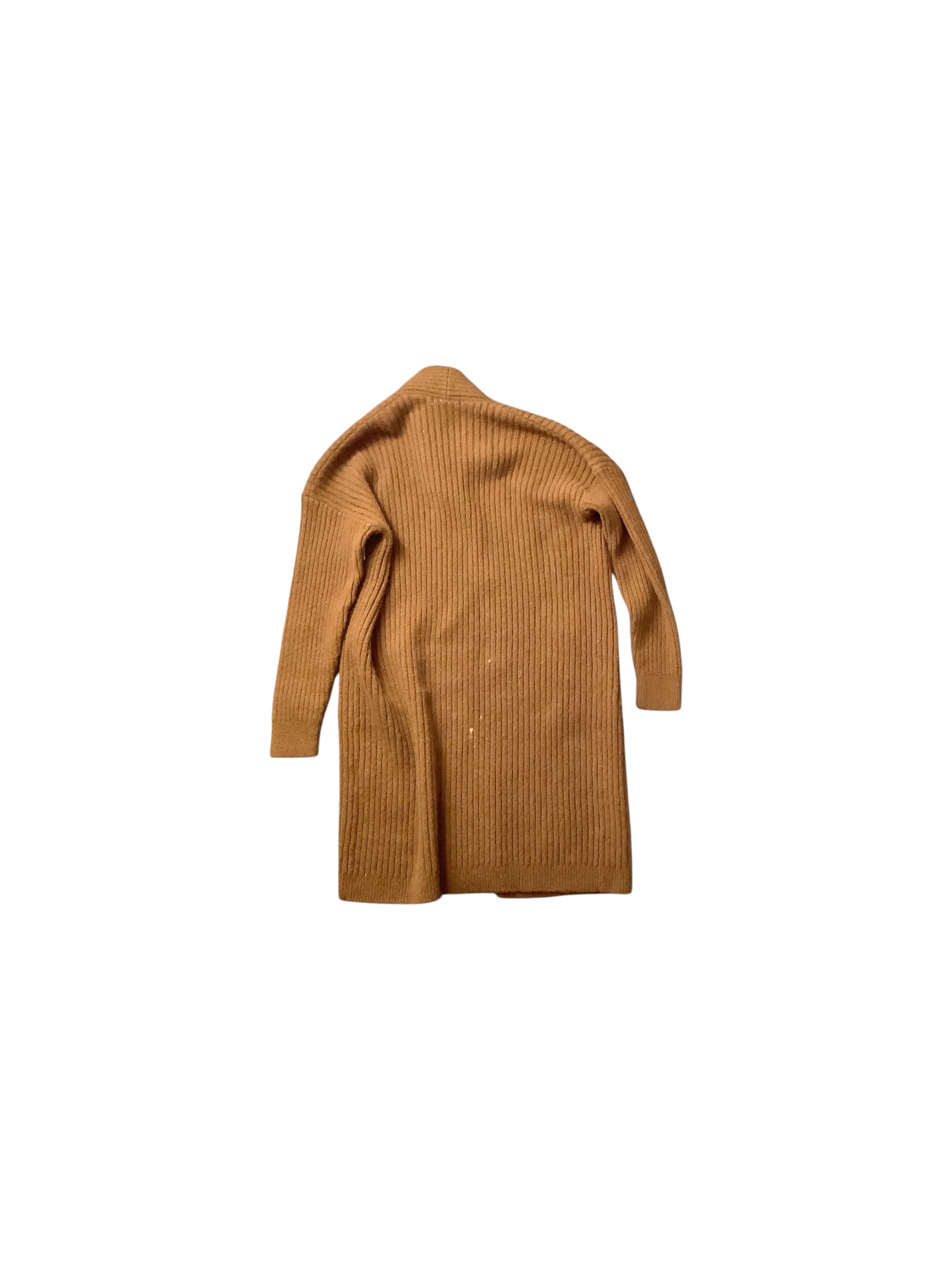 Sweater Cardigan By Uniqlo In Brown, Size: M