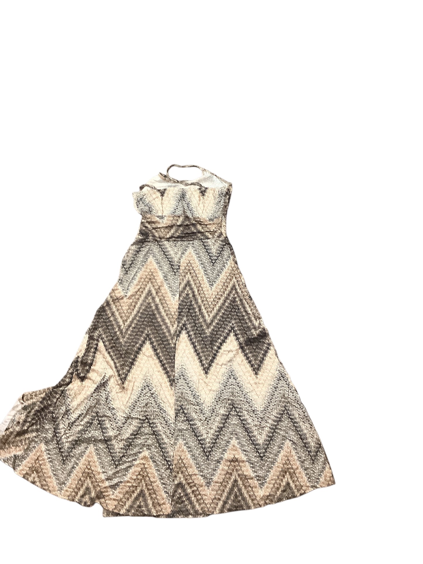 Dress Casual Maxi By Lascana In Brown & Tan, Size: Xs