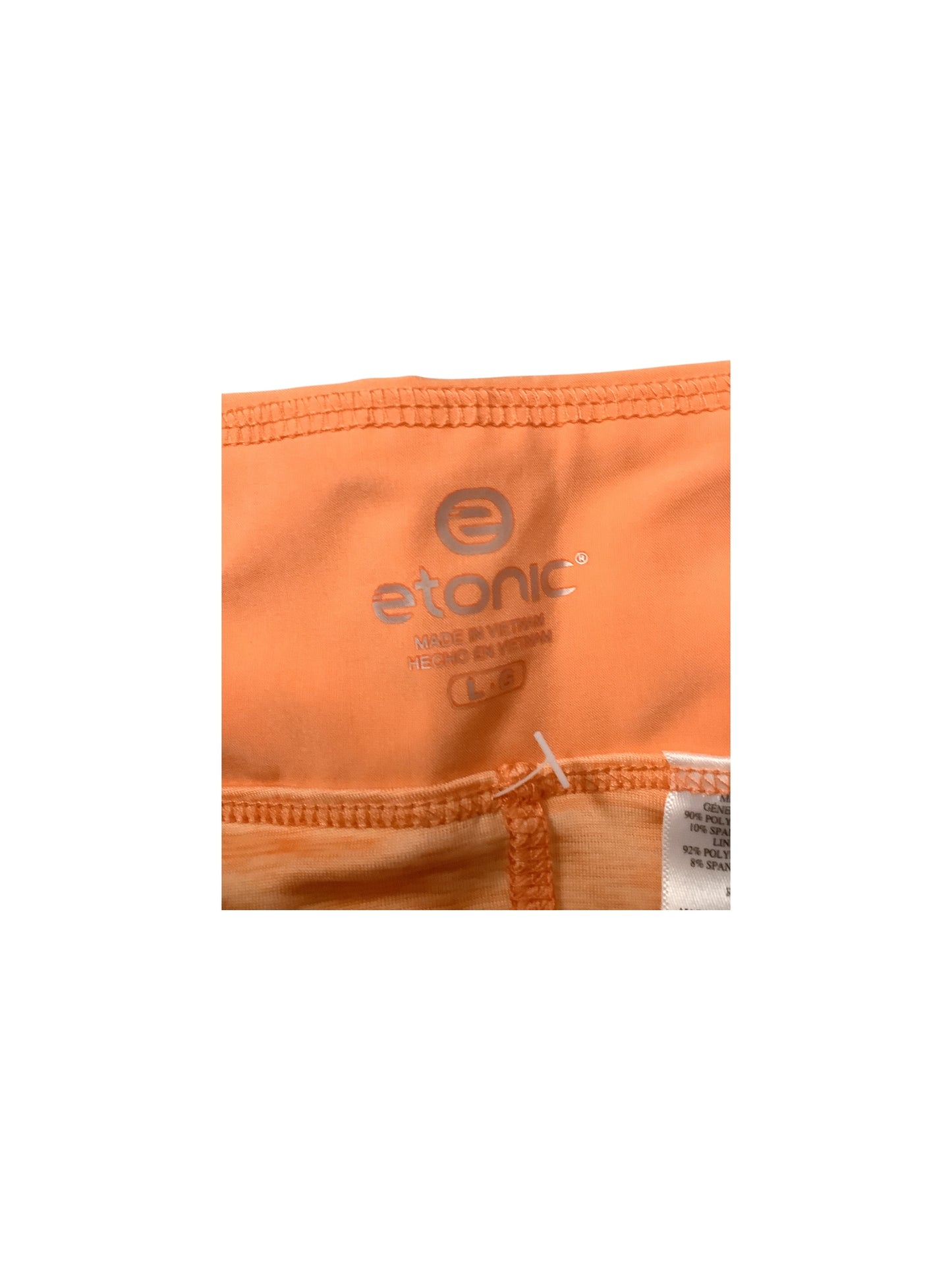 Athletic Skort By Clothes Mentor In Orange, Size: L