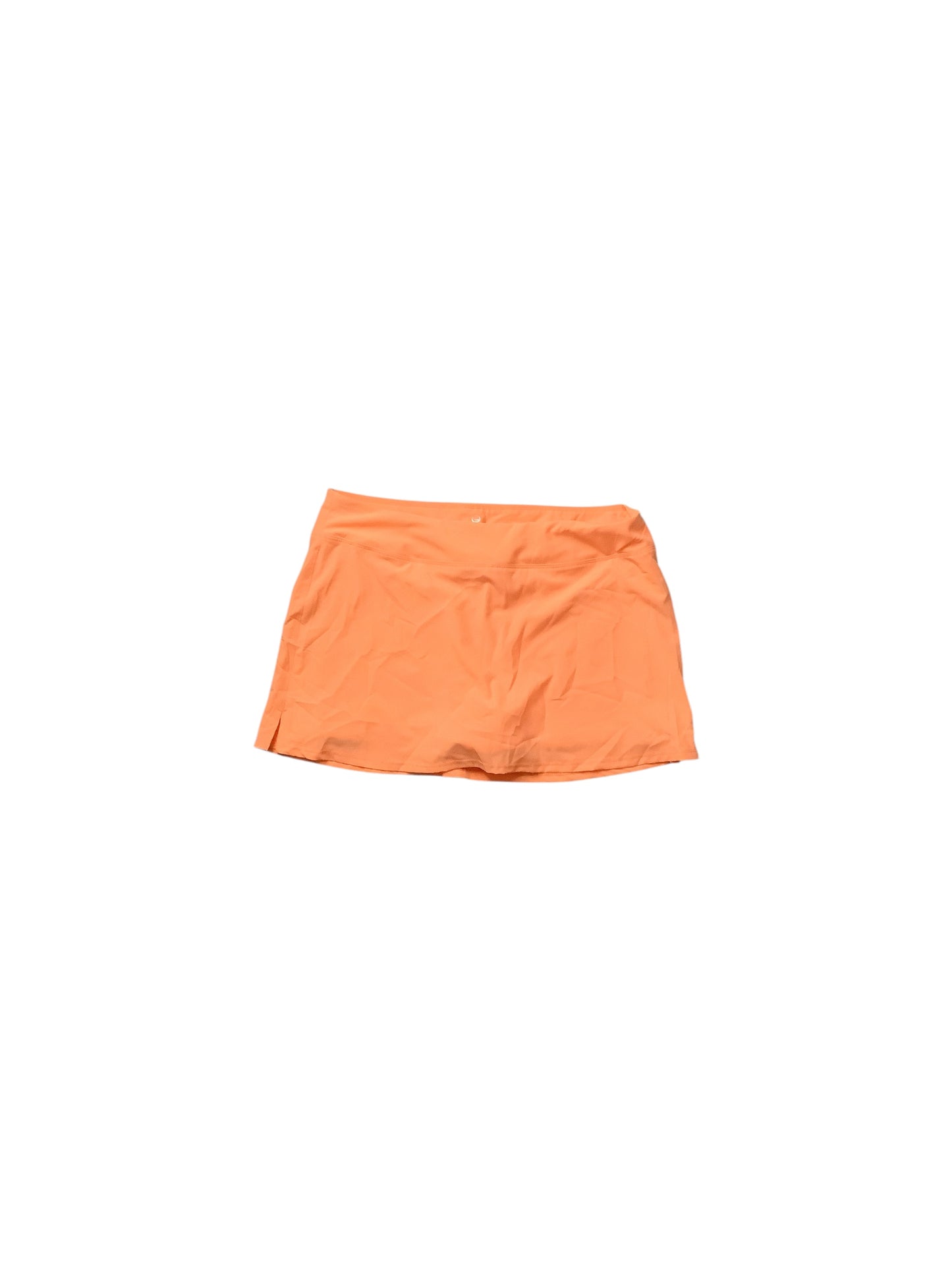 Athletic Skort By Clothes Mentor In Orange, Size: L