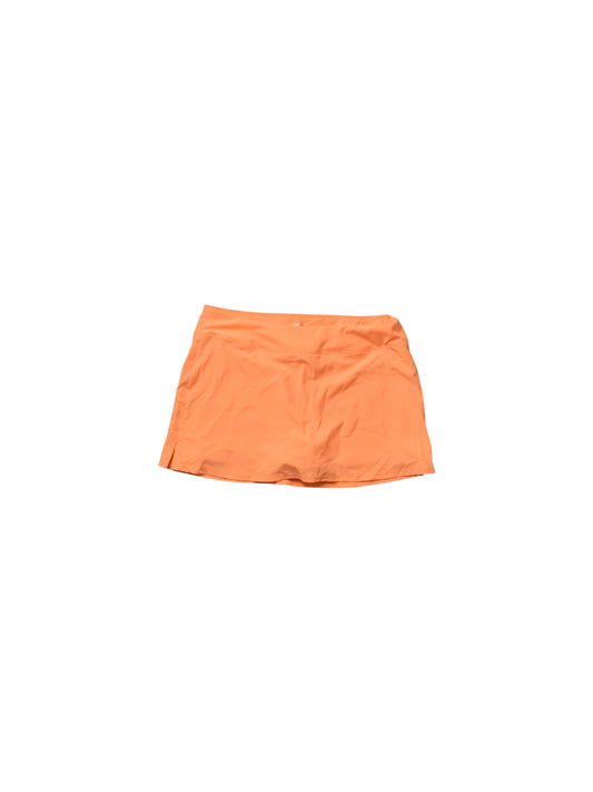 Athletic Skort By Clothes Mentor In Orange, Size: L