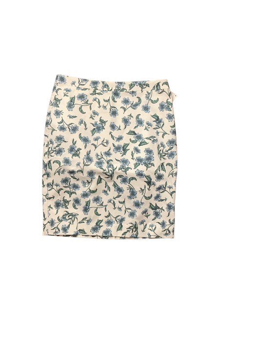 Skirt Midi By J. Crew In Floral Print, Size: 8