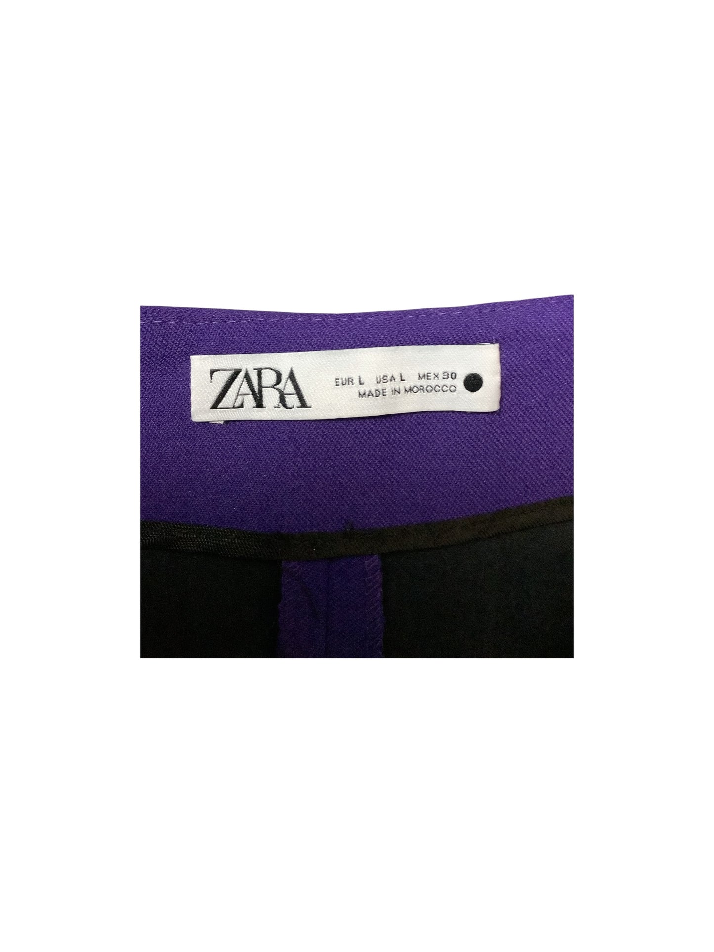 Skirt Maxi By Zara In Purple, Size: L