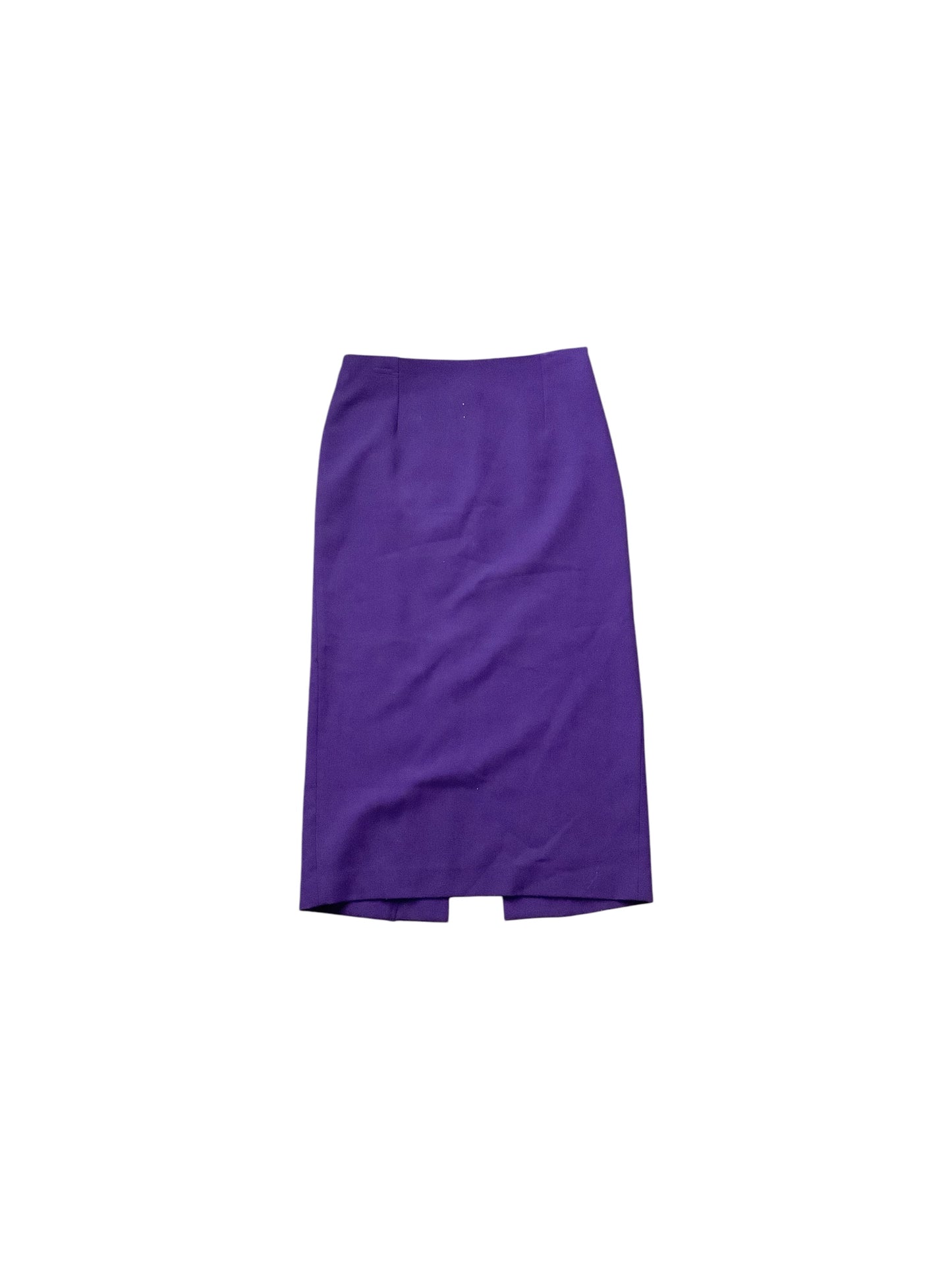 Skirt Maxi By Zara In Purple, Size: L