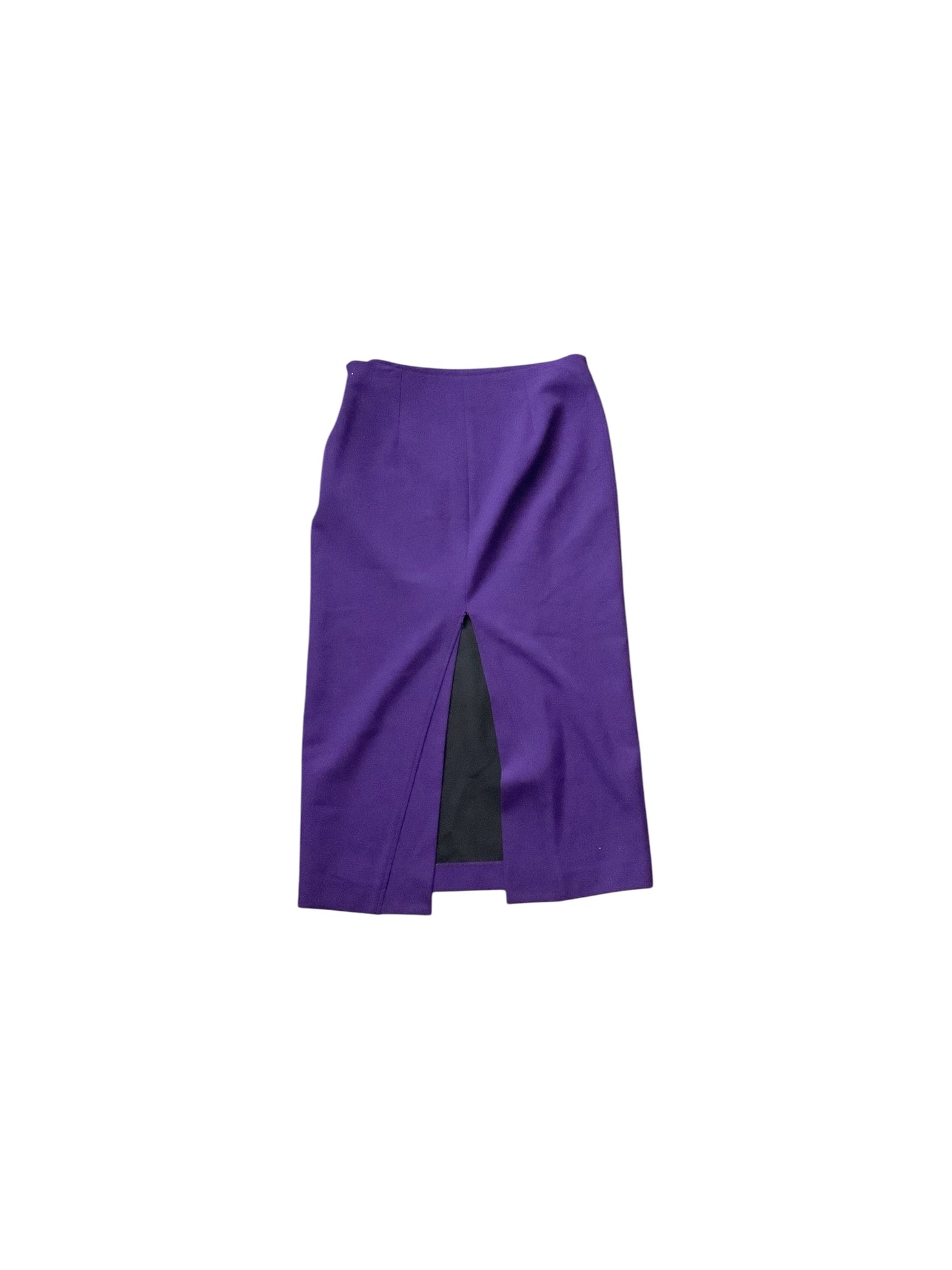 Skirt Maxi By Zara In Purple, Size: L