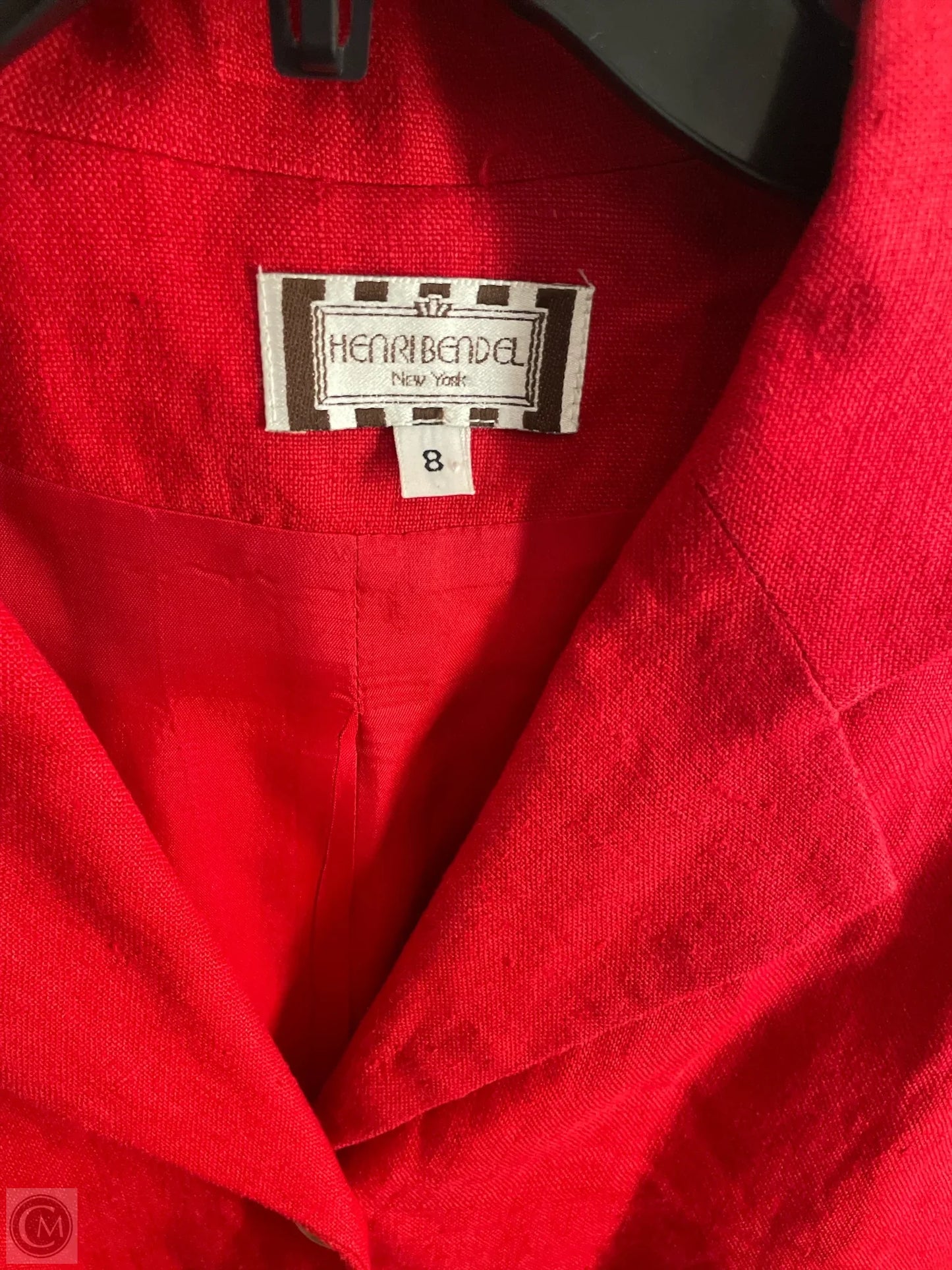 Blazer By Henri Bendel In Red, Size: 8