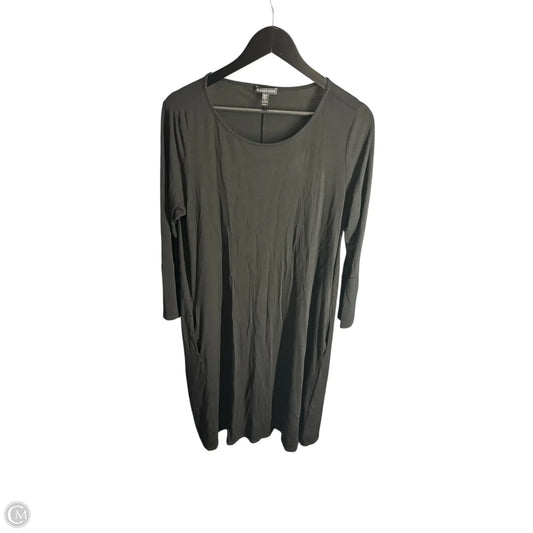 Dress Casual Midi By Eileen Fisher In Black, Size: M