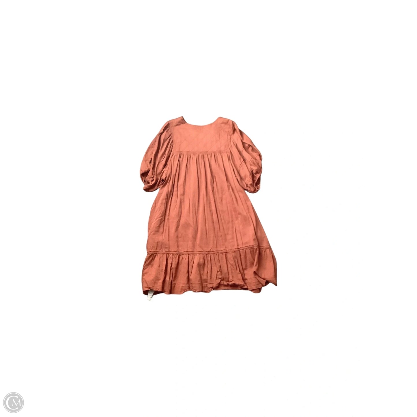 Dress Casual Midi By Old Navy In Orange, Size: Xxl