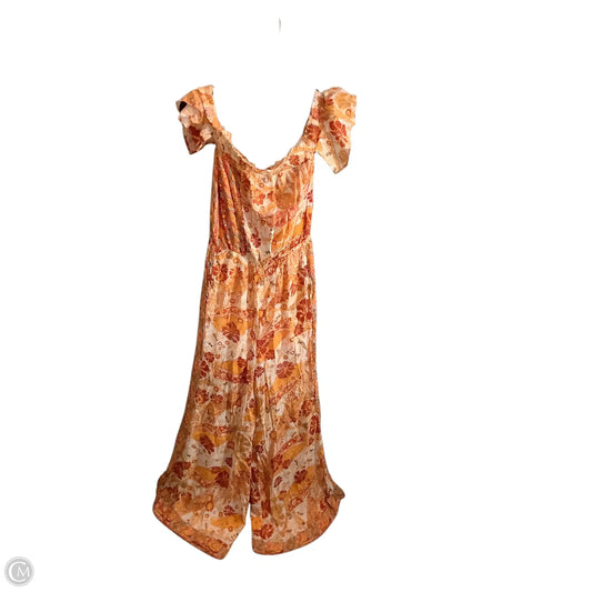 Dress Casual Maxi By Free People In Orange, Size: S