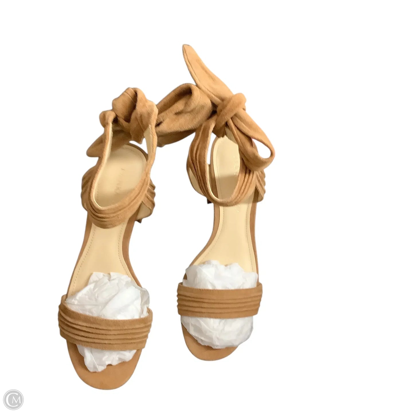 Sandals Heels Block By Ivanka Trump In Tan, Size: 7