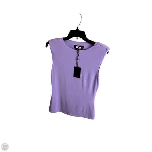 Top Sleeveless Basic By Dkny In Purple, Size: Xs