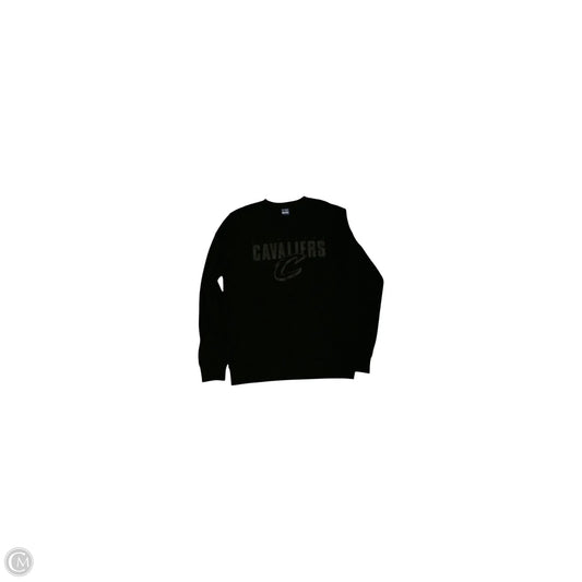 Sweatshirt Crewneck By Clothes Mentor In Black, Size: M