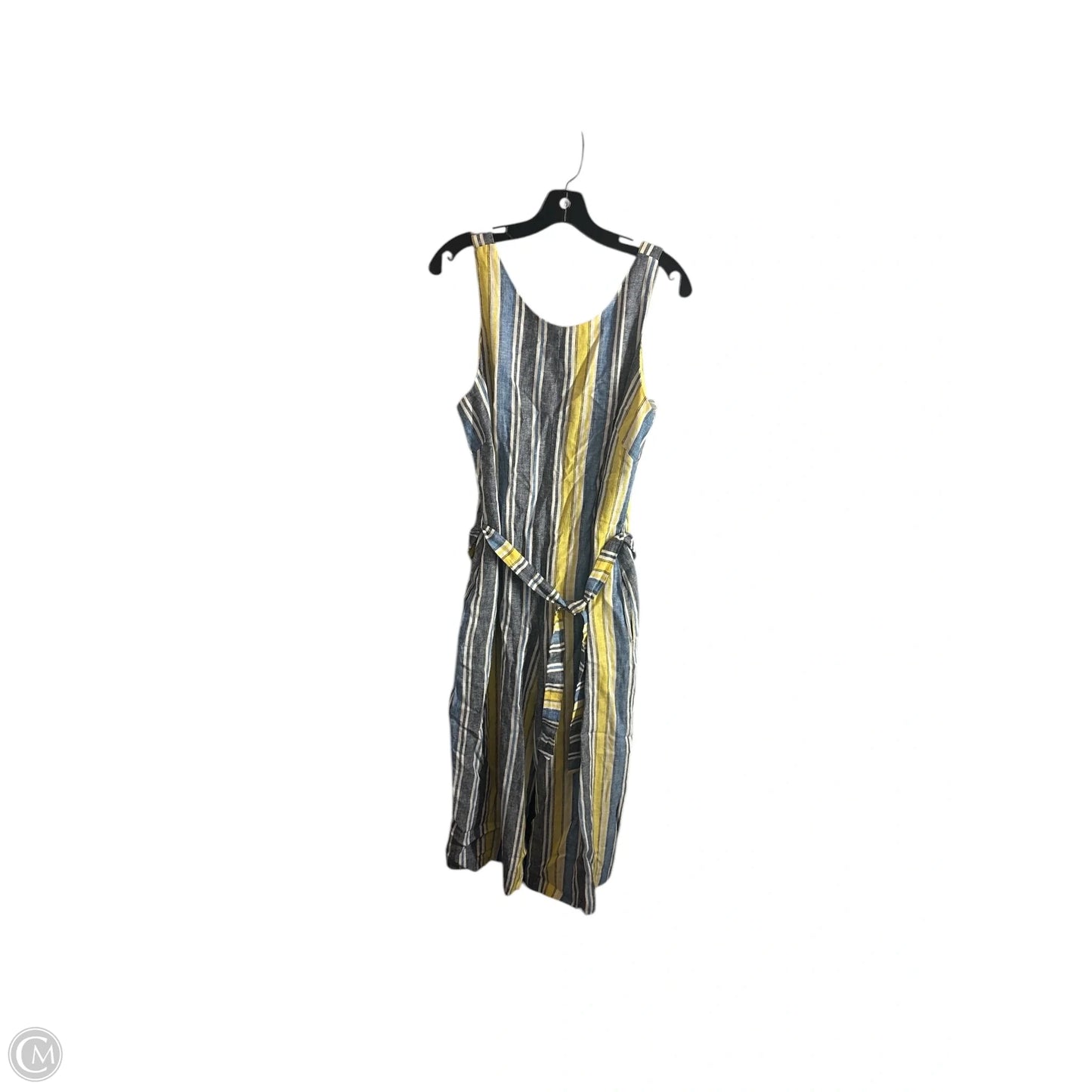 Jumpsuit By Clothes Mentor In Striped Pattern, Size: L