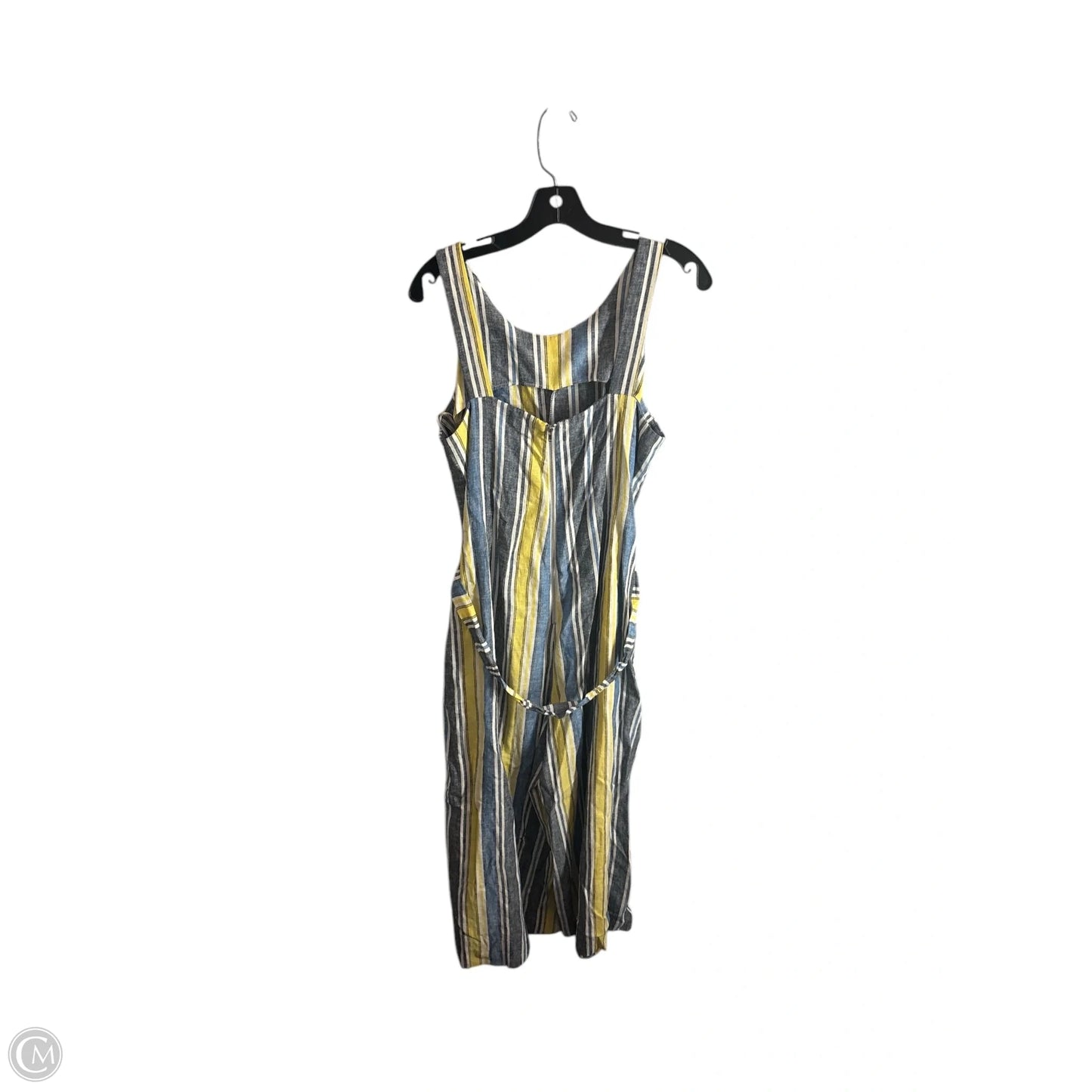 Jumpsuit By Clothes Mentor In Striped Pattern, Size: L