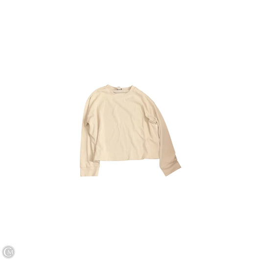 Top Long Sleeve By Athleta In Ivory, Size: Xl