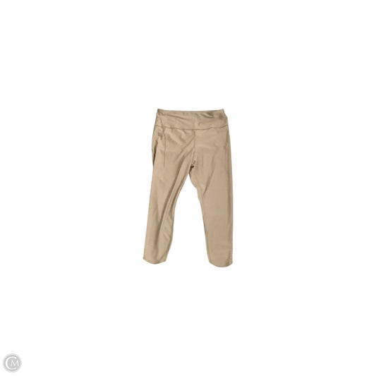 Athletic Leggings By Athleta In Brown, Size: Xl