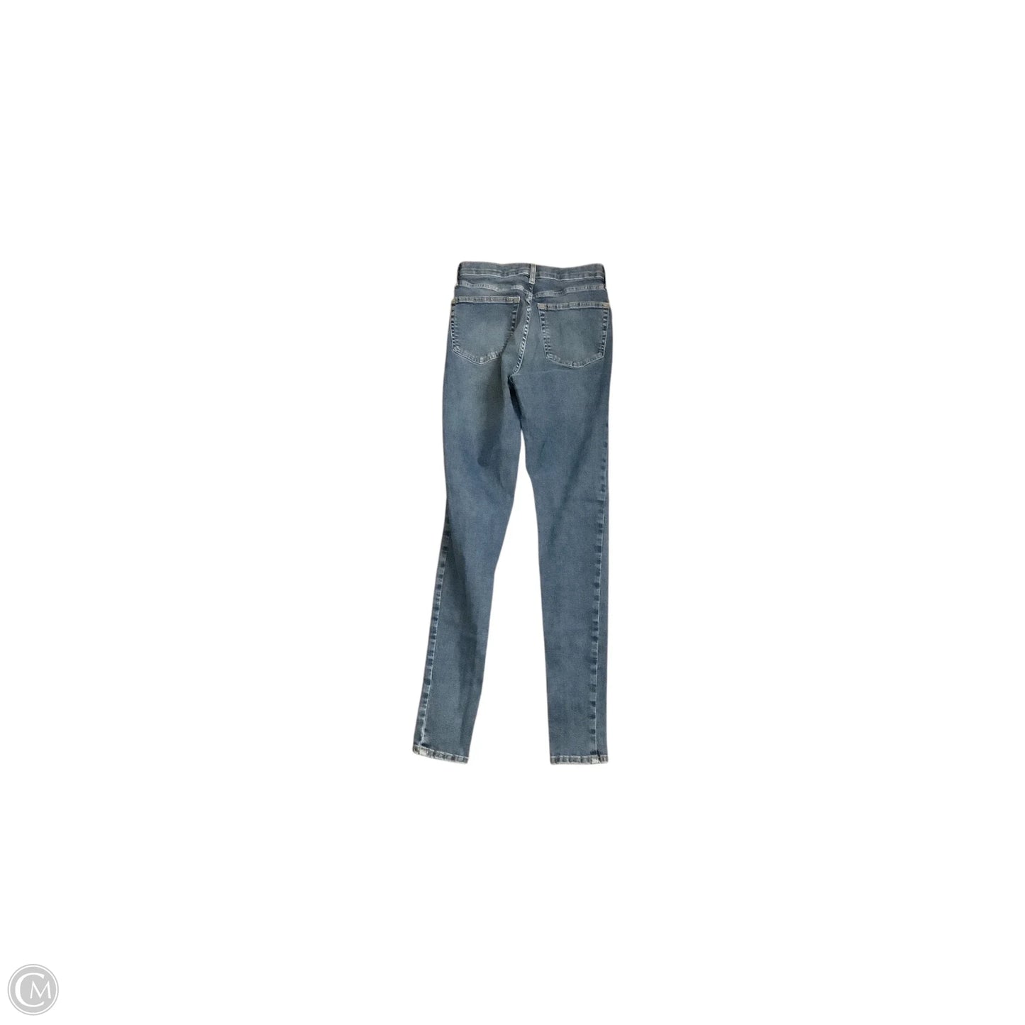 Jeans Skinny By Top Shop In Blue, Size: 6