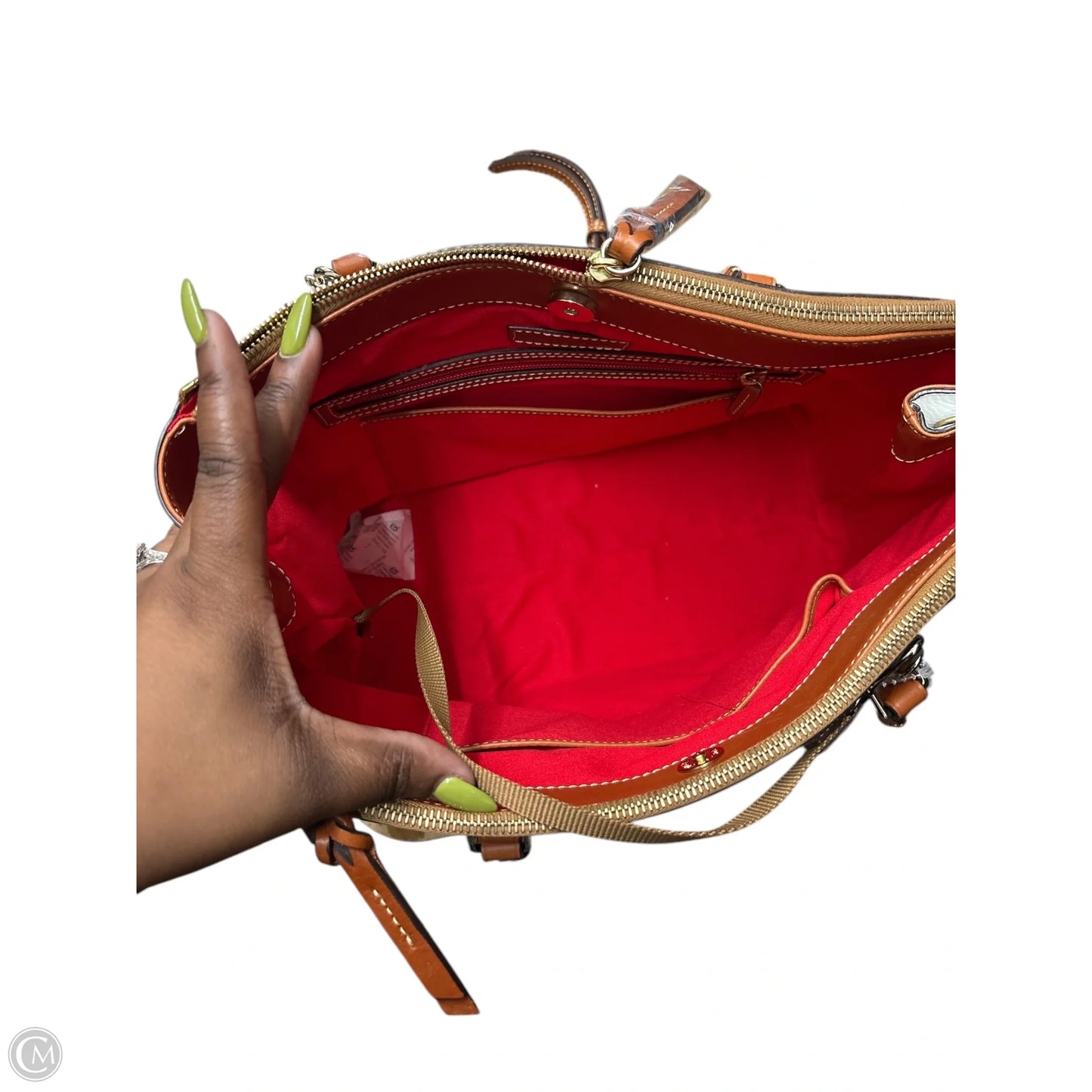 Handbag Designer By Dooney And Bourke, Size: Large