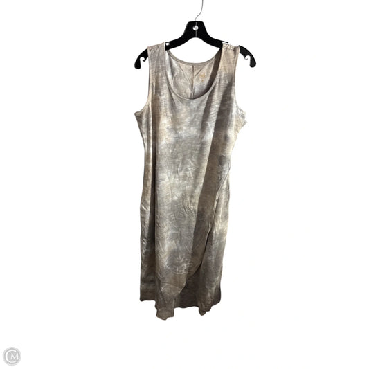 Dress Casual Maxi By Belle By Kim Gravel In Tie Dye Print, Size: M