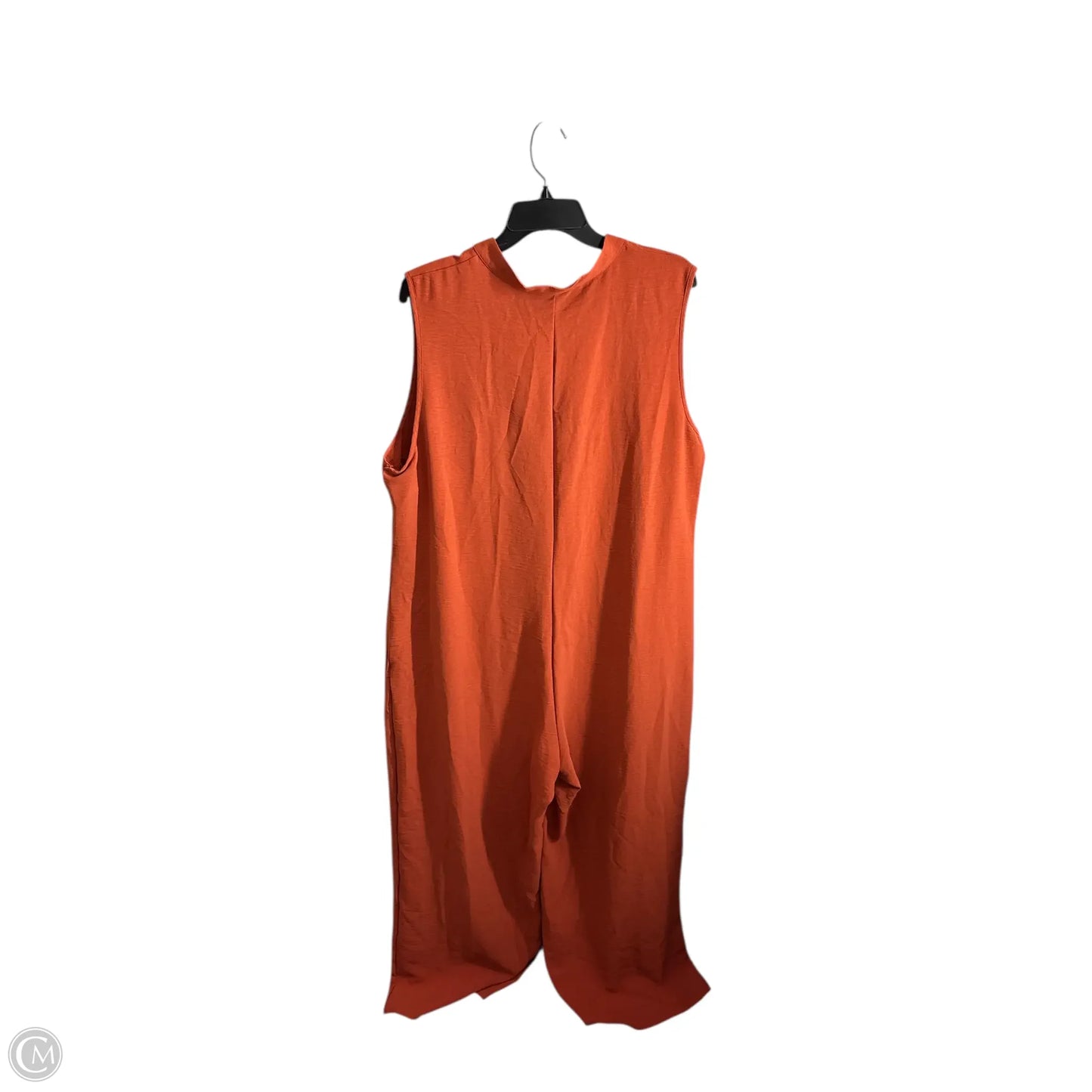 Jumpsuit By Shein In Orange, Size: 3x