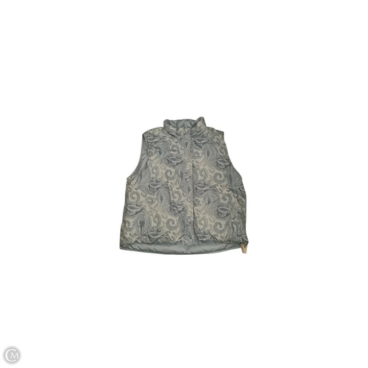 Vest Puffer & Quilted By Lands End In Blue, Size: L