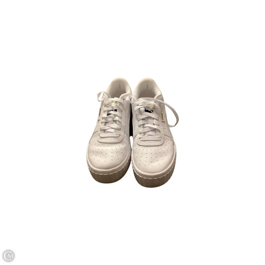 Shoes Sneakers By Puma In White, Size: 8