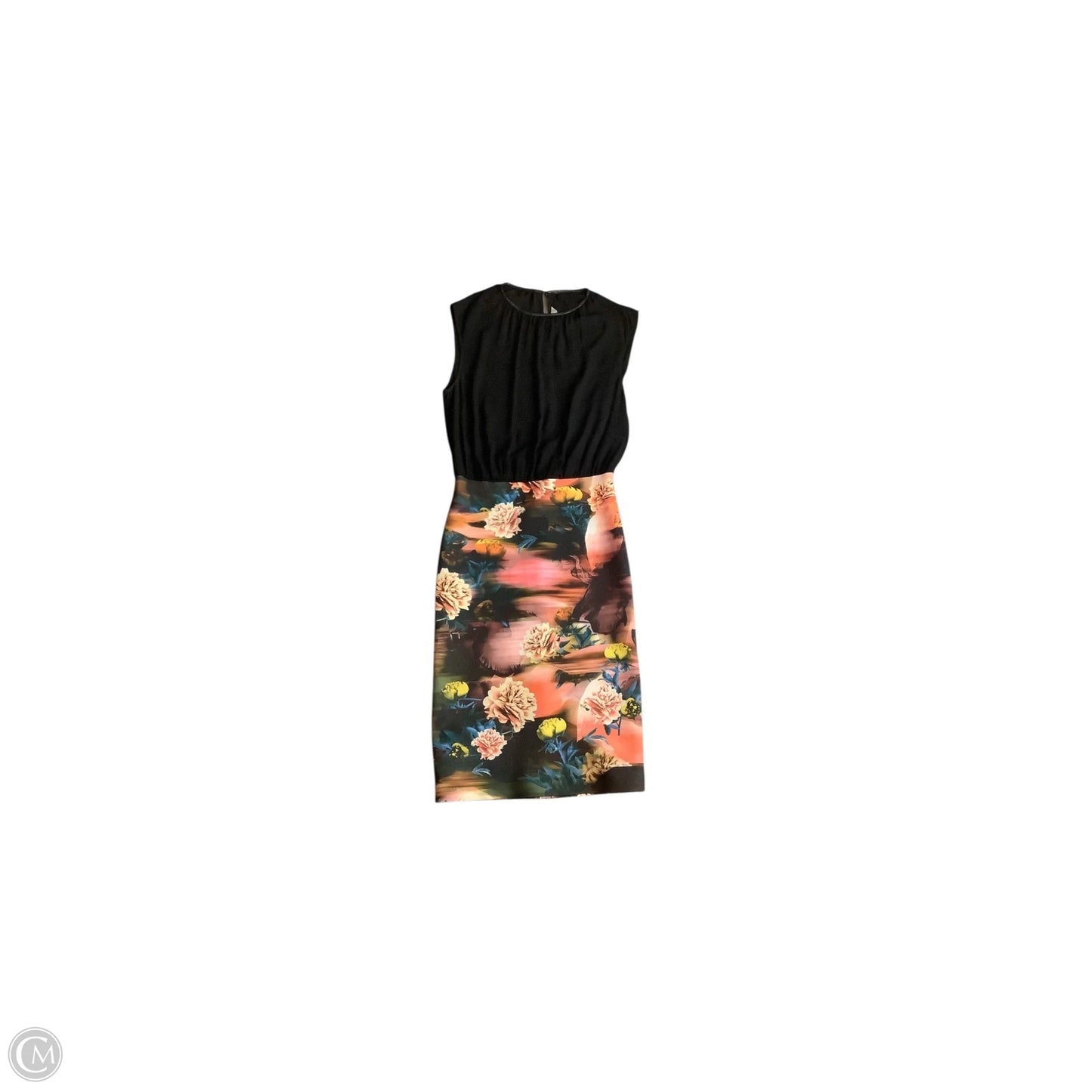 Dress Casual Midi By Clothes Mentor In Black, Size: S