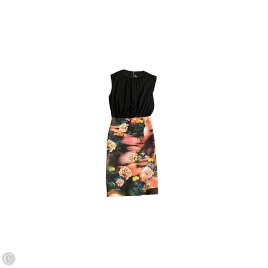 Dress Casual Midi By Clothes Mentor In Black, Size: S