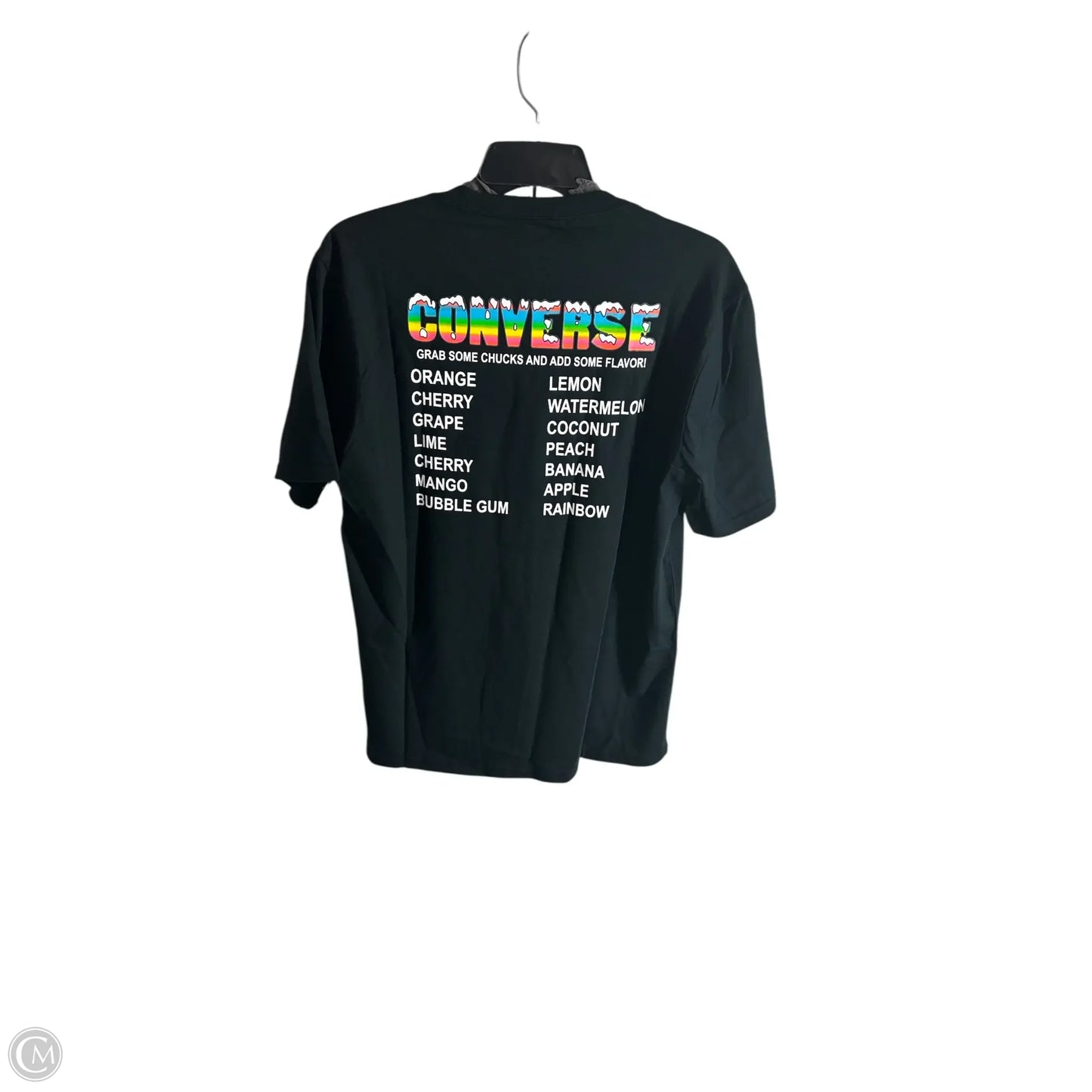 Top Short Sleeve Basic By Converse In Black, Size: M