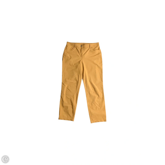 Pants Dress By Lululemon In Yellow, Size: 12