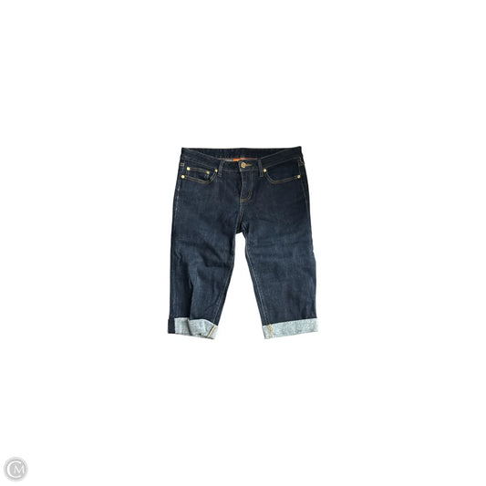 Shorts Designer By Tory Burch In Blue Denim, Size: 8
