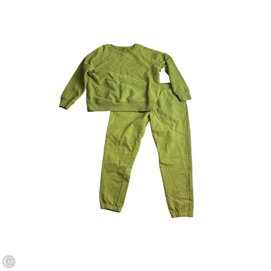 Pants Set 2pc By Clothes Mentor In Green, Size: L