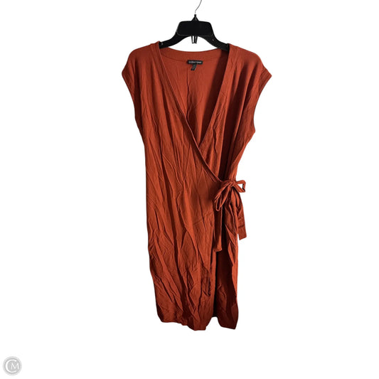 Dress Casual Maxi By Eileen Fisher In Brown, Size: M