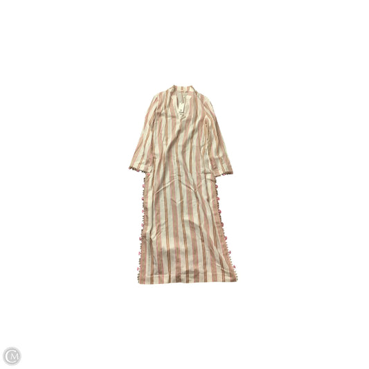 Dress Designer By Tory Burch In Pink & Tan, Size: M