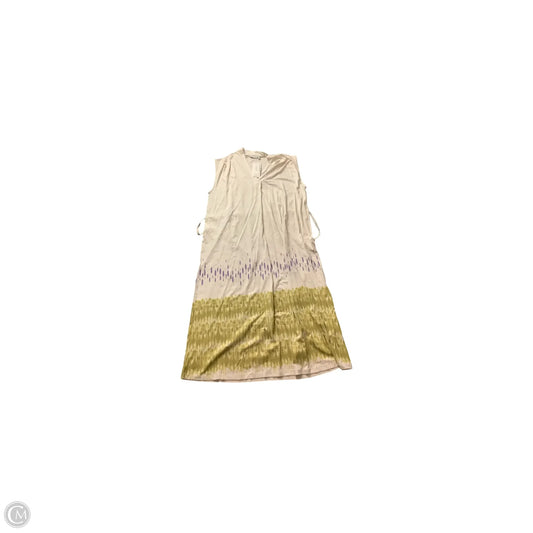 Dress Casual Maxi By Clothes Mentor In Cream, Size: L