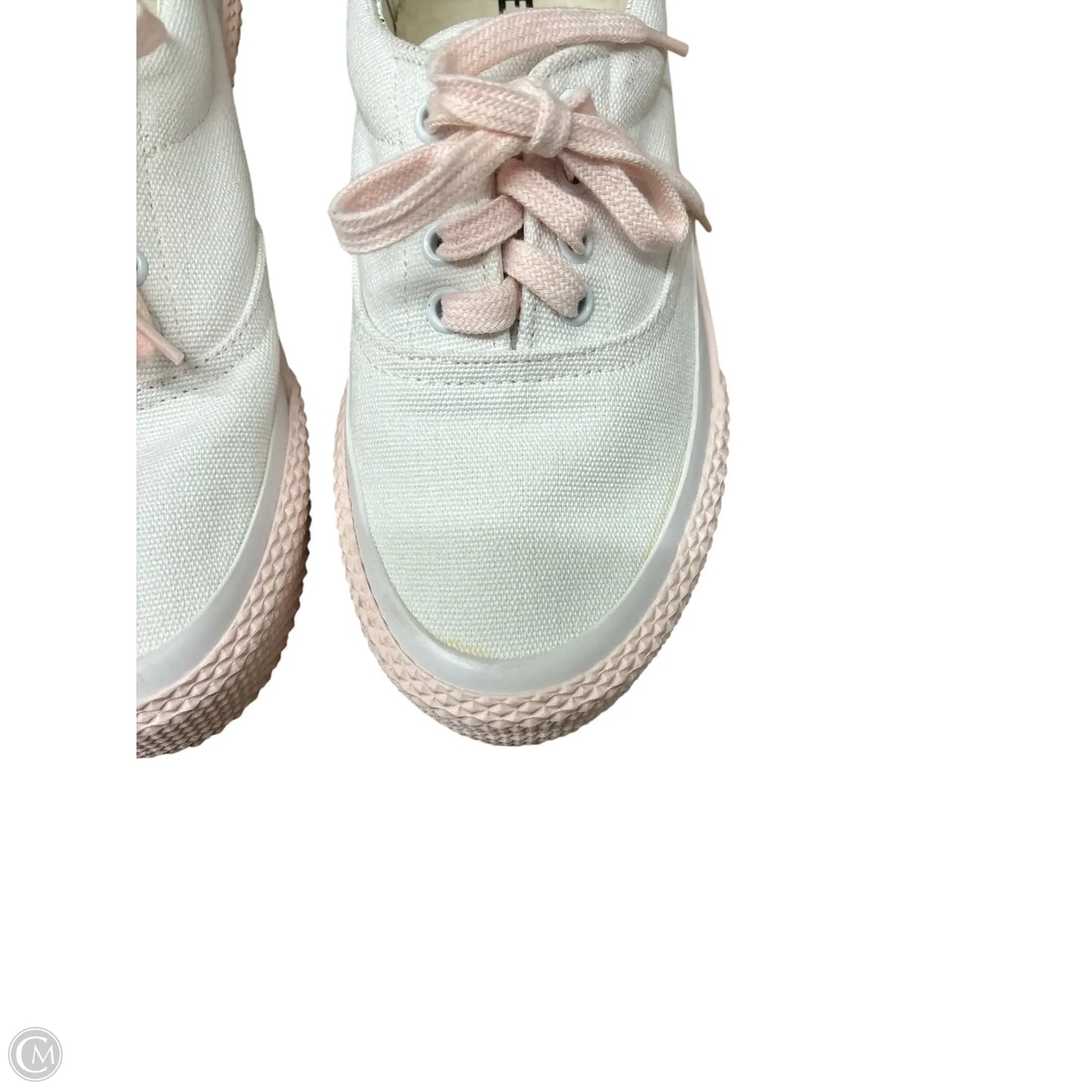 Shoes Luxury Designer By Celine In Pink and White