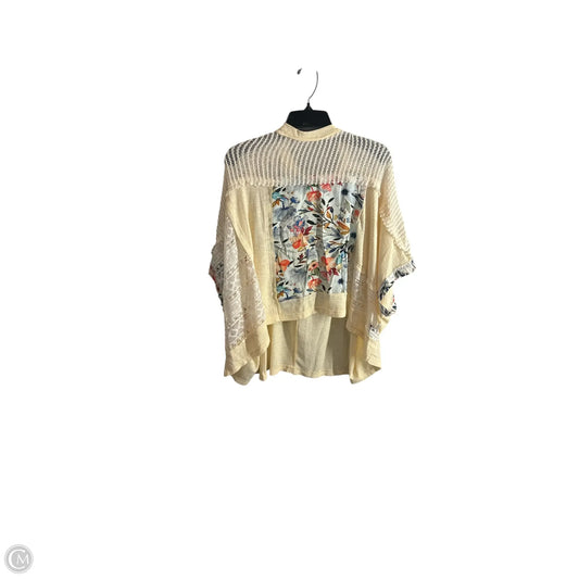 Top Short Sleeve By Pol In Floral Print, Size: L