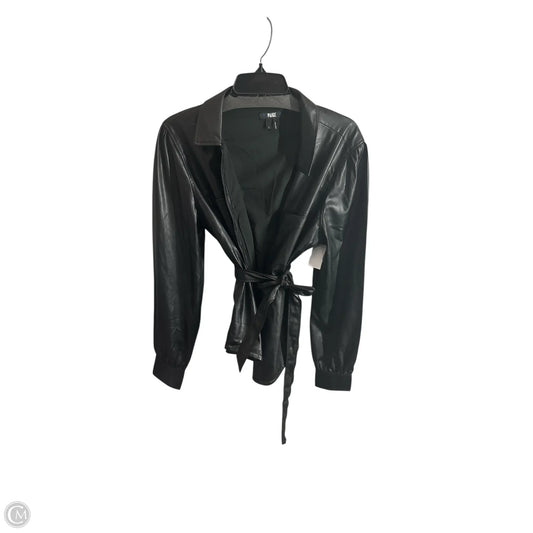 Top Long Sleeve By Paige In Black, Size: L