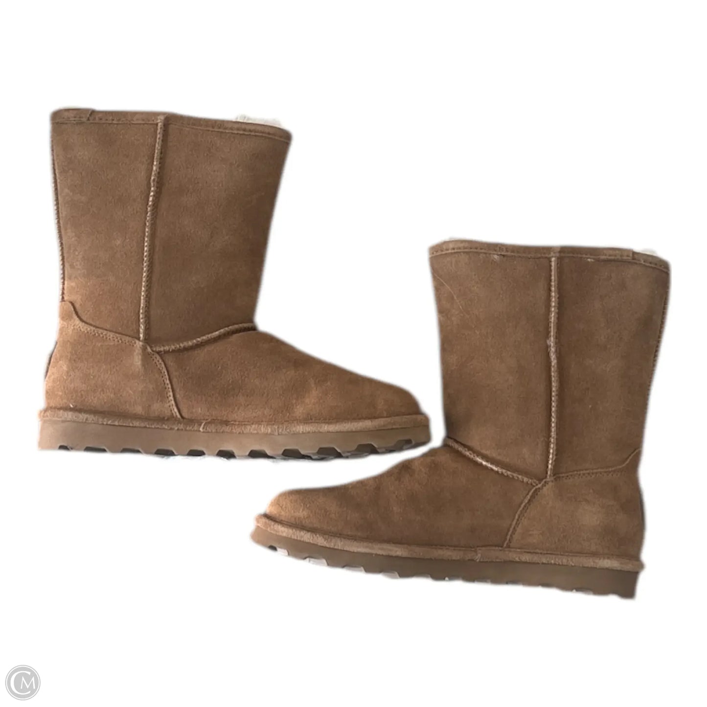 Boots Snow By Bearpaw In Tan, Size: 10