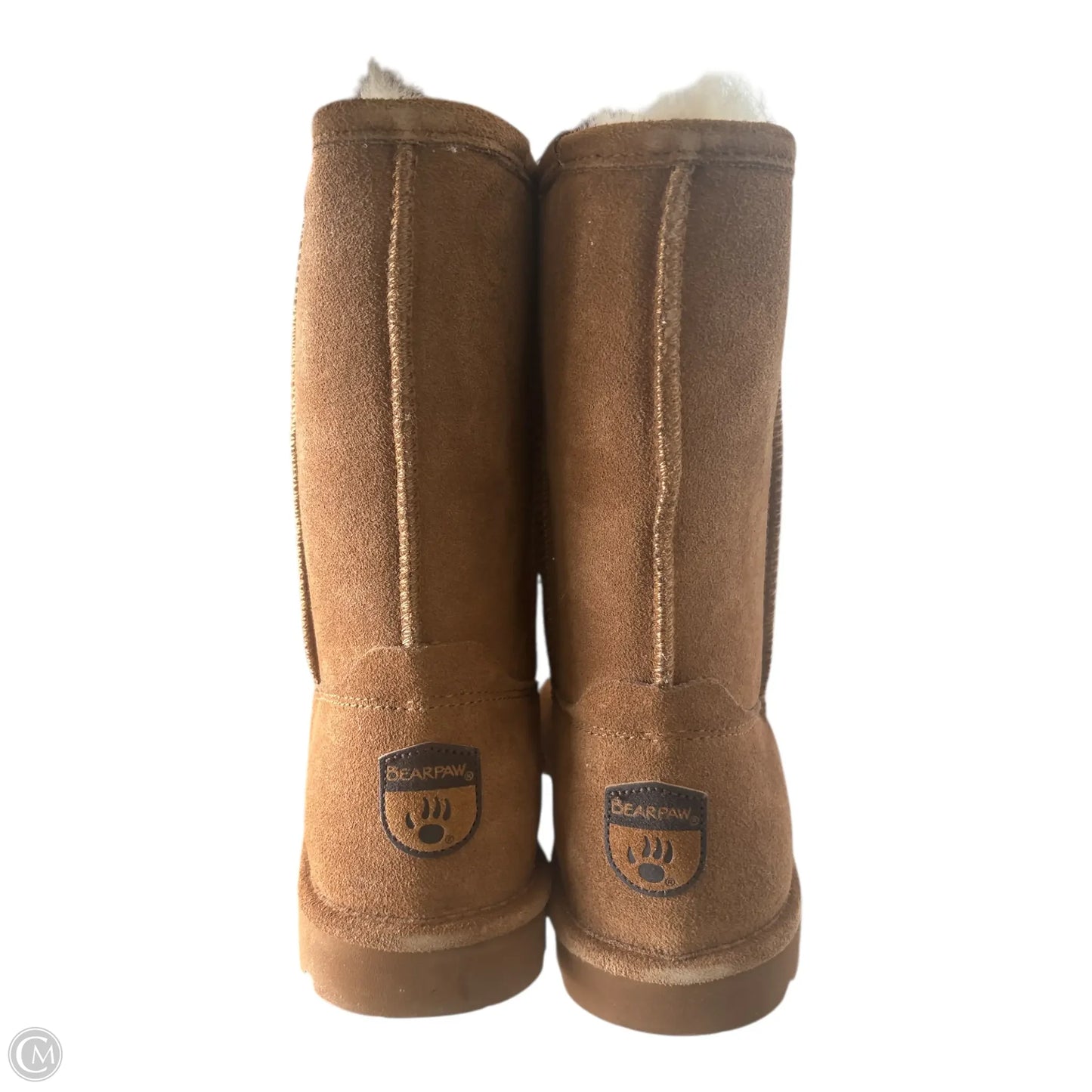Boots Snow By Bearpaw In Tan, Size: 10