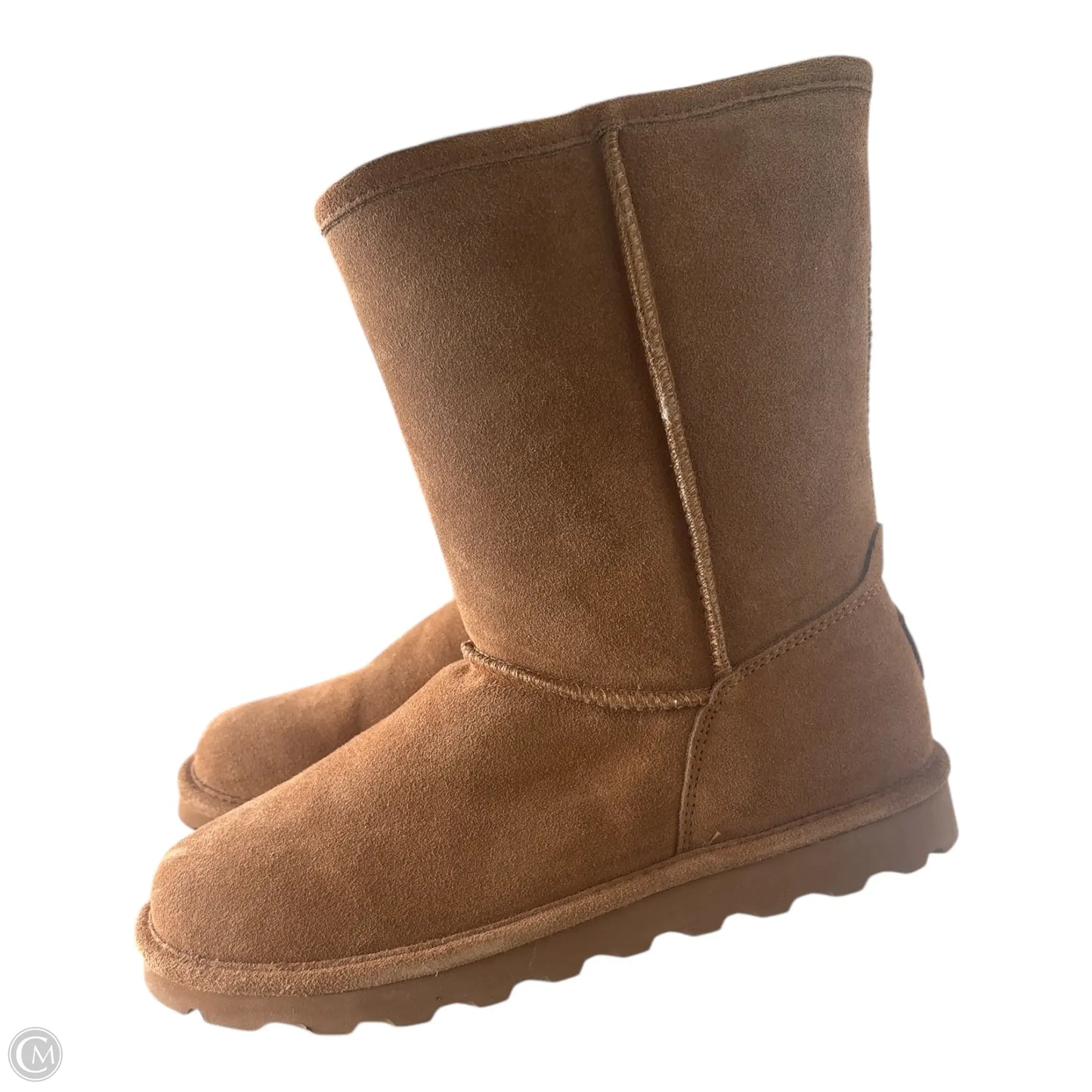 Boots Snow By Bearpaw In Tan, Size: 10