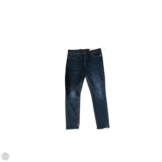 Jeans Skinny By Rag & Bones Jeans In Blue, Size: 8