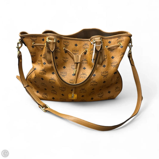 Handbag Luxury Designer By Mcm, Size: Large