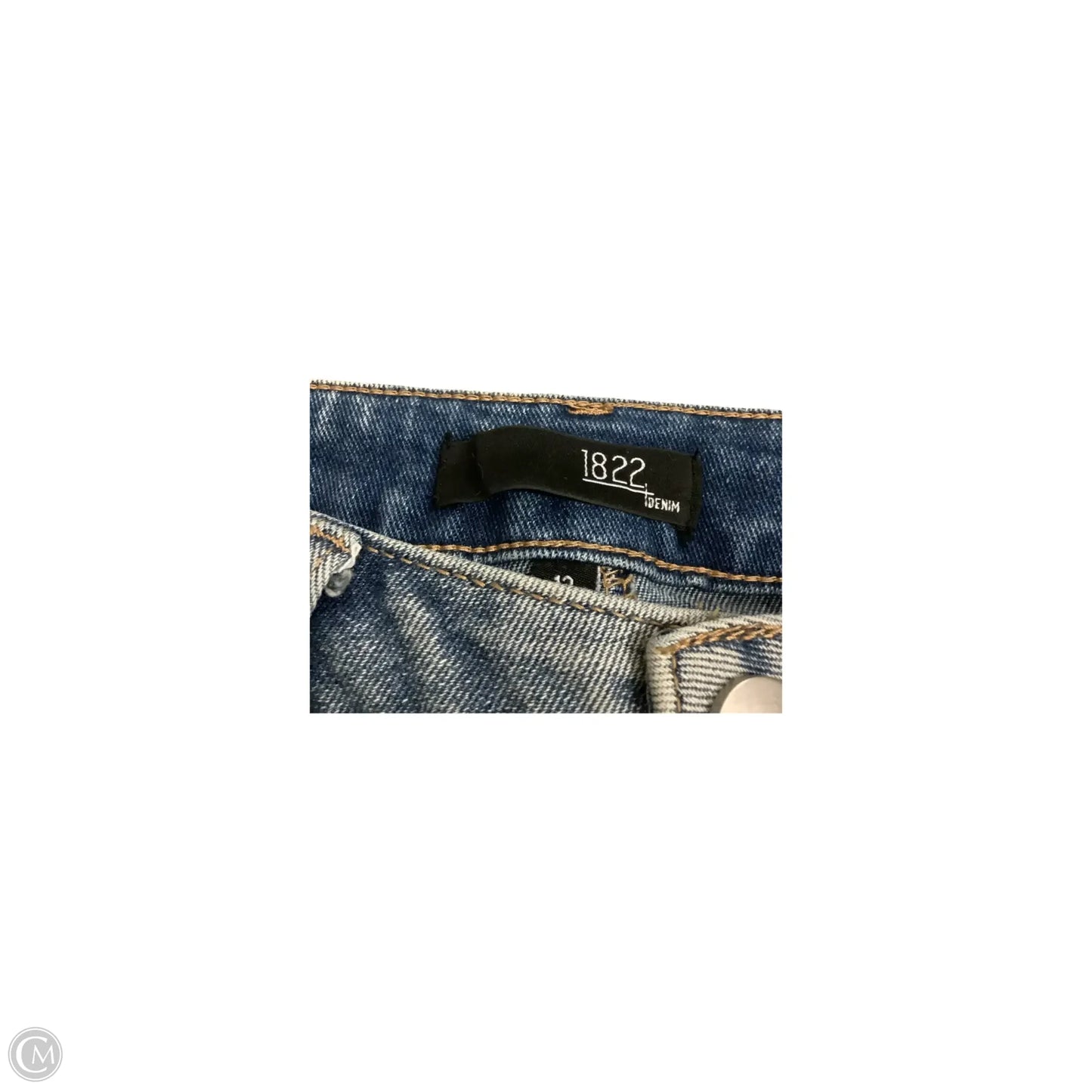 Jeans Straight By 1822 Denim In Blue, Size: 12