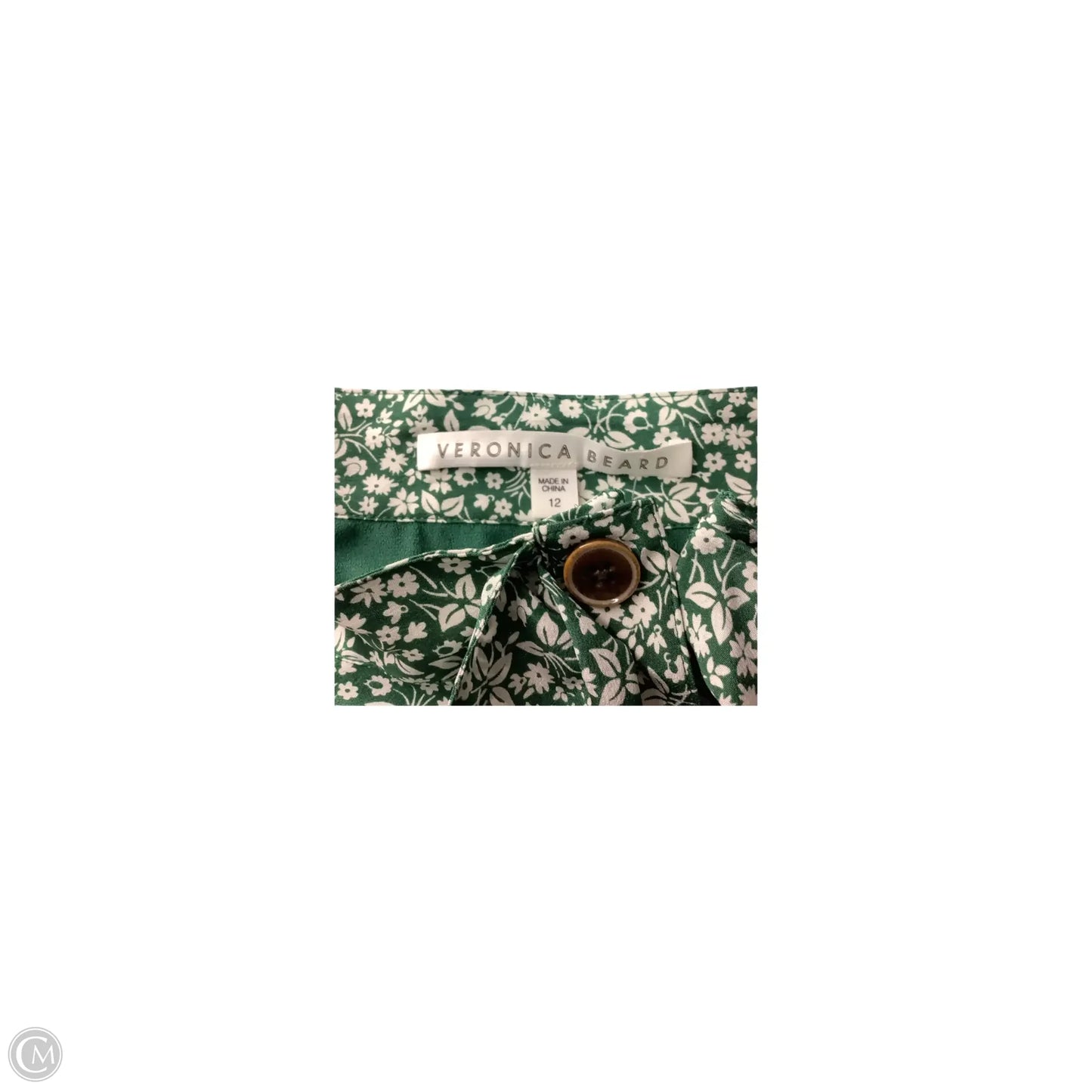 Skirt Mini & Short By Veronica Beard In Green, Size: 12